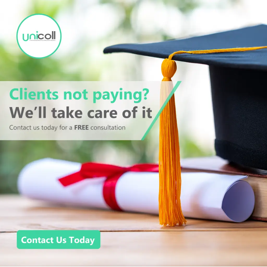 Unicoll, education collections, professionals, debt collection, south africa,